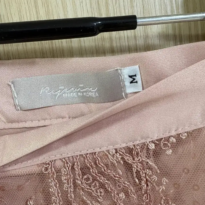 [SOLD OUT] [로즐리] 스팽글 레이스 스커트 M 핑크