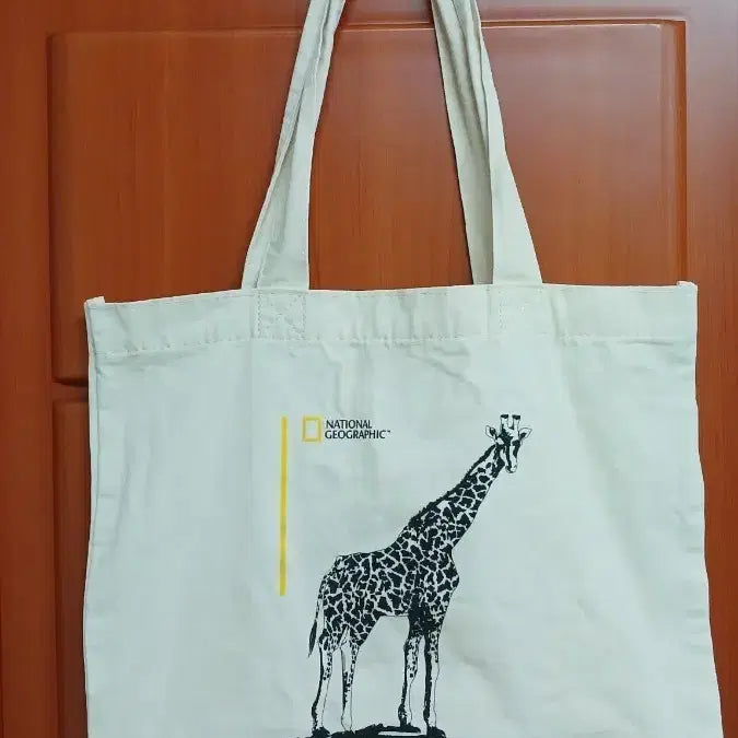 [SOLD OUT] 내셔널 지오그래픽 기린 에코백
