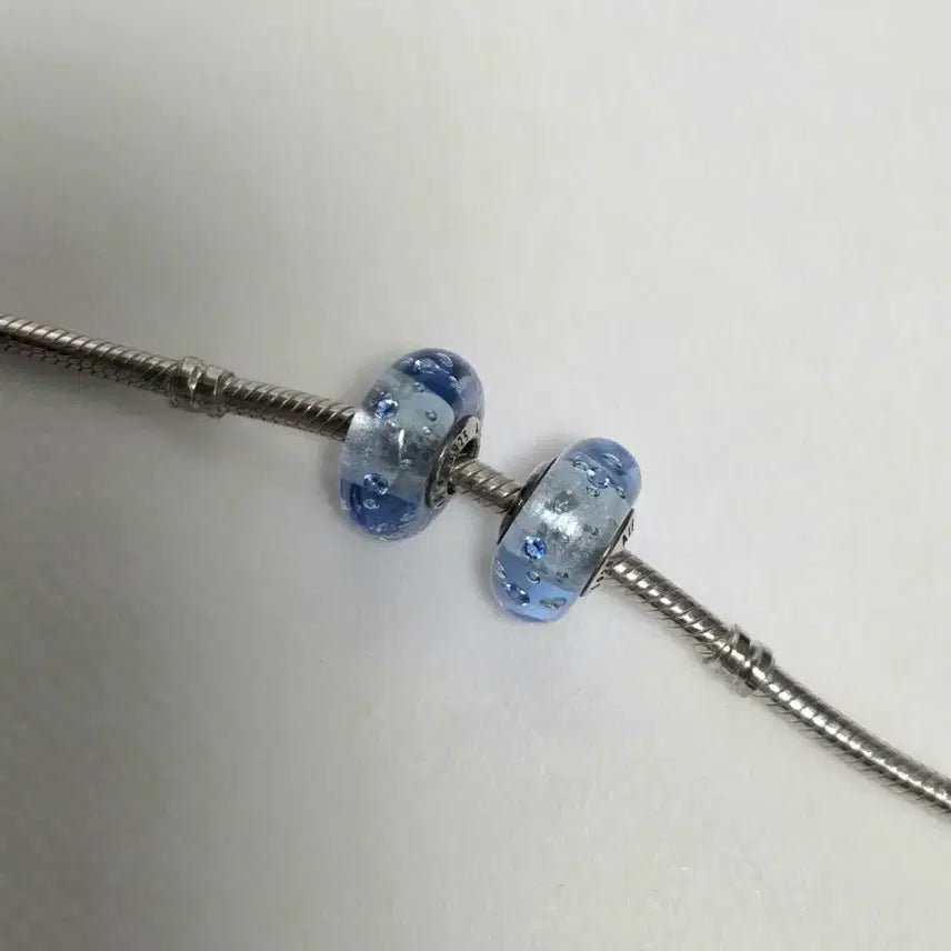 [SOLD OUT] 925 실버 ] Pandora 판도라 블루 글라스