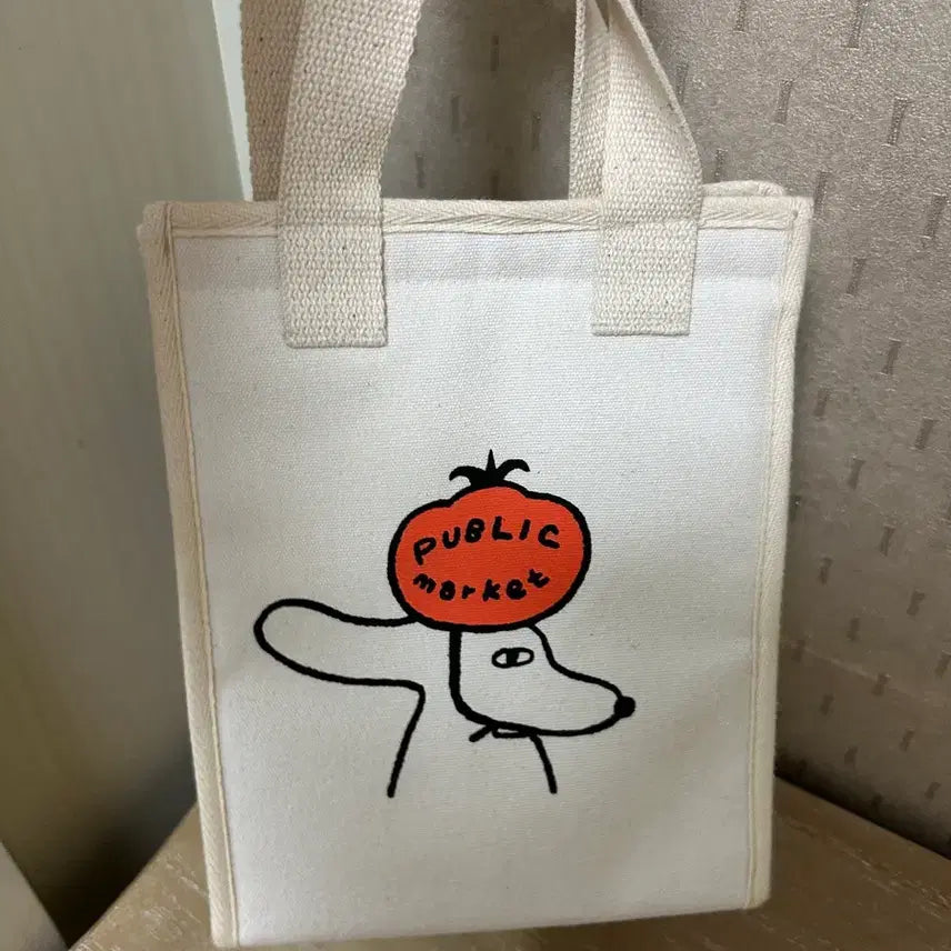 [BUNJANG] Public Market Insulated Eco Bag / 퍼블릭마켓 보냉 에코백