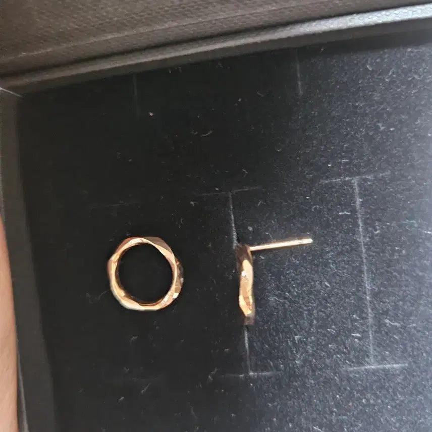 [BUNJANG] Bice 14K Rose Gold Earrings / 비체 귀걸이 14k