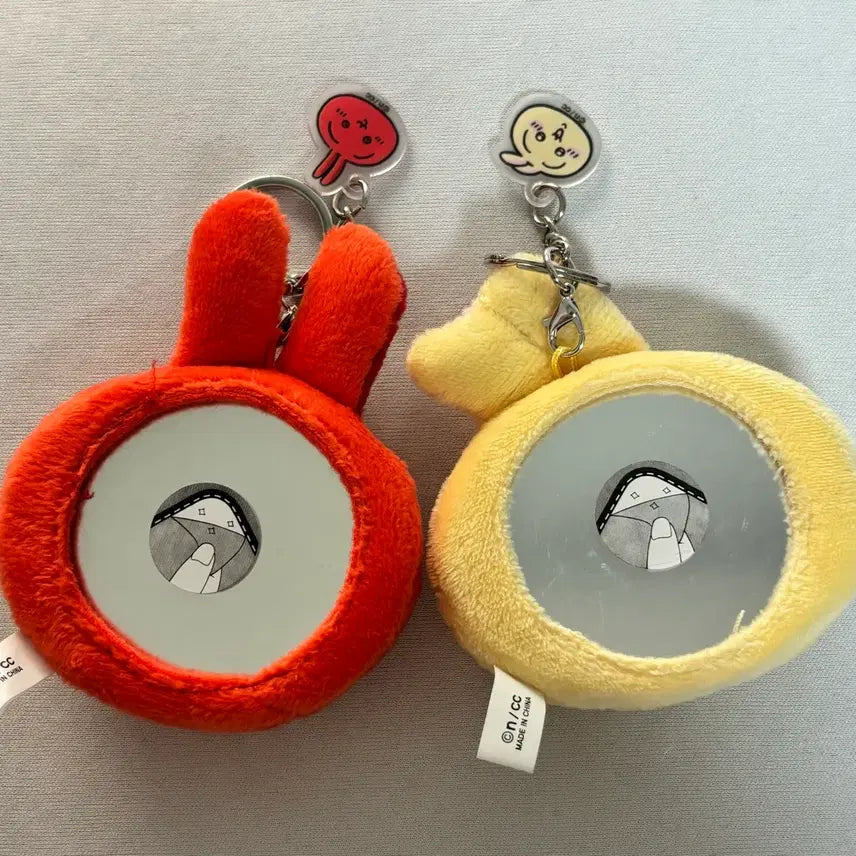 [BUNJANG] Monchichi Usagi Mirror Keyring Set (New) / 일괄) 먼작귀 우사기 거울 키링 세트 (새상품)
