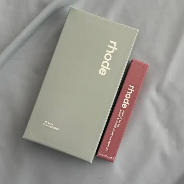 [BUNJANG] Rhode Skin Peptide Lip Treatment in Toast with iPhone 16 Pro Case / rhode 립케이스 립틴트 16pro 로드스킨 헤일리비버 토스트