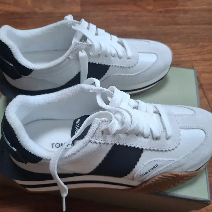 [BUNJANG] Tom Ford Leather Low-Top Sneakers / 탐포드 스니커즈
