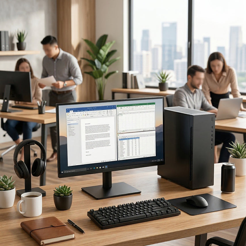 [BUNJANG] Intel 4th Gen i5 Desktop PC for Office, Online Lectures, and YouTube / [선만 꽂으면 끝] 유튜브/사무용/인강용으로 딱10초 만에 켜지는 컴퓨터