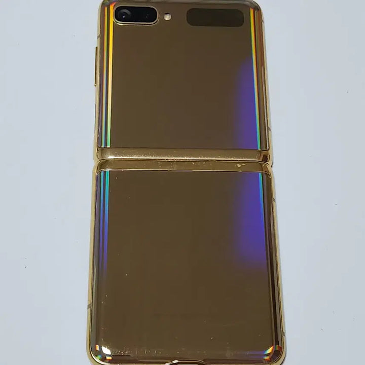 [BUNJANG] Samsung Galaxy Z Flip1 256GB Gold (No Burn-in) / 갤럭시Z플립1 256G 무잔상 골드 60936