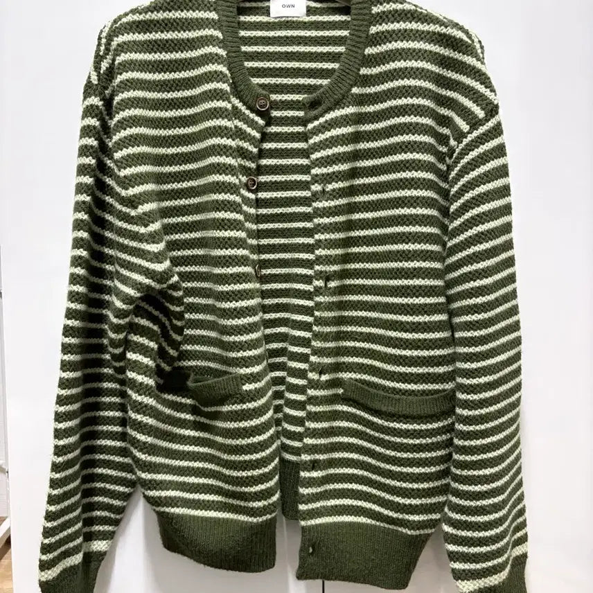 [BUNJANG] Stripe Knit Cardigan / 스트라이프 가디건