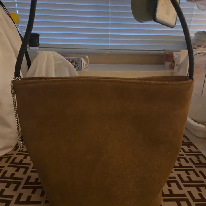 [BUNJANG] Minuit Minute Tobo Bag Mix Suede Beige / 미닛뮤트 토보백 믹스 스웨이드 베이지