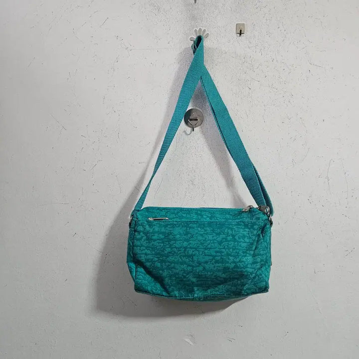 [BUNJANG] Kipling Crossbody Bag Teal / 키플링 크로스백 청록색