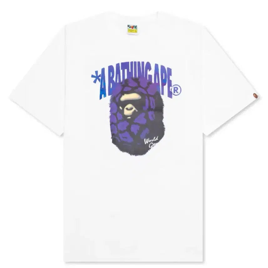 [BUNJANG] BAPE Fu Ape Head T-Shirt White XL / 베이프 푸 에이프 헤드 티셔츠 화이트 팝니다