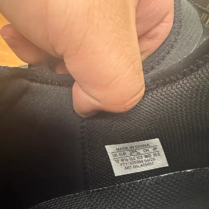 [BUNJANG] Salomon XA Alpine Advanced Black UK12 / 살로몬 알파인웨이 어드밴스드 블랙 UK12