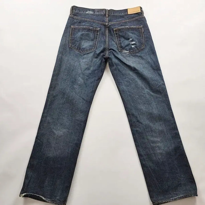 [BUNJANG] Calvin Klein Straight Fit Washed Denim Pants Size 34 / 캘빈클라인 청바지 일자 워싱 데님팬츠 사이즈34 R6193