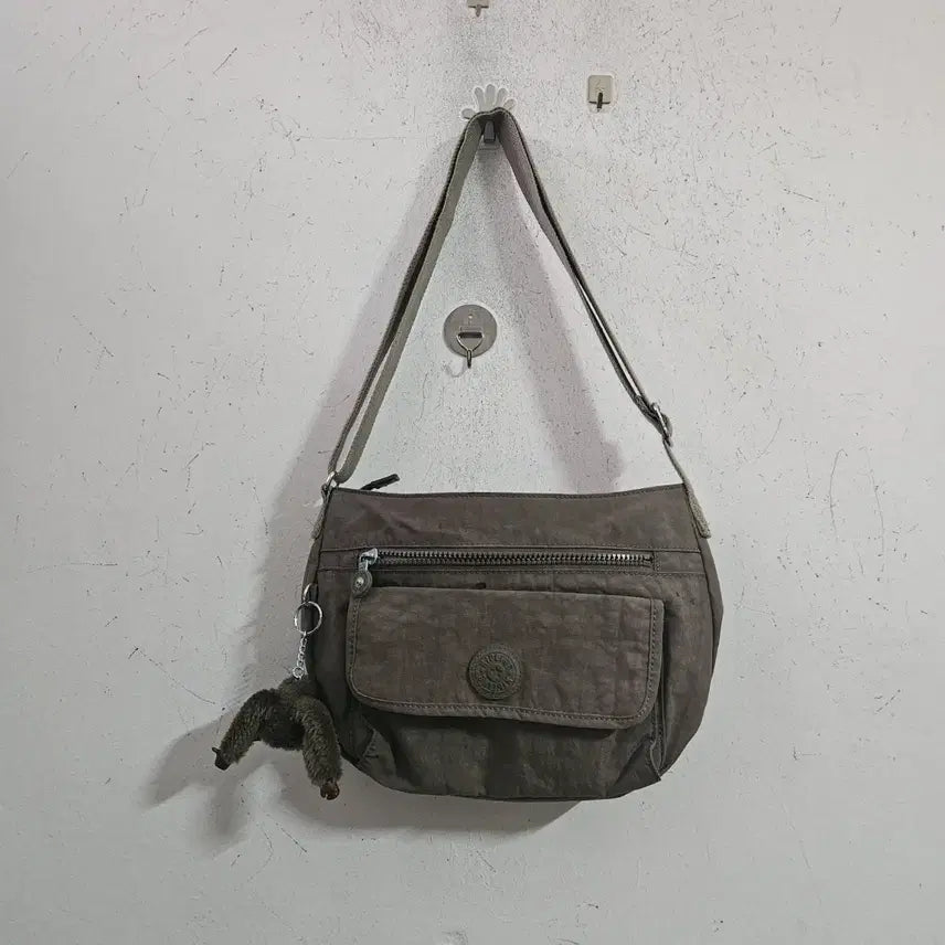 [BUNJANG] Kipling Crossbody Bag Khaki / 키플링 크로스백 카키색