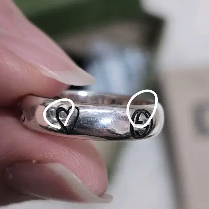 [BUNJANG] Gucci Blind For Love Ring Size 16 / 구찌 블라인드 포러브 16호