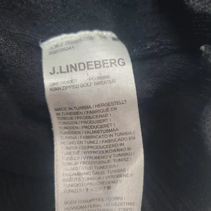 [BUNJANG] J.LINDEBERG Golf Wear Zip-Up Knit XL / XL)J.LINDEBERG 골프웨어 집업 니트