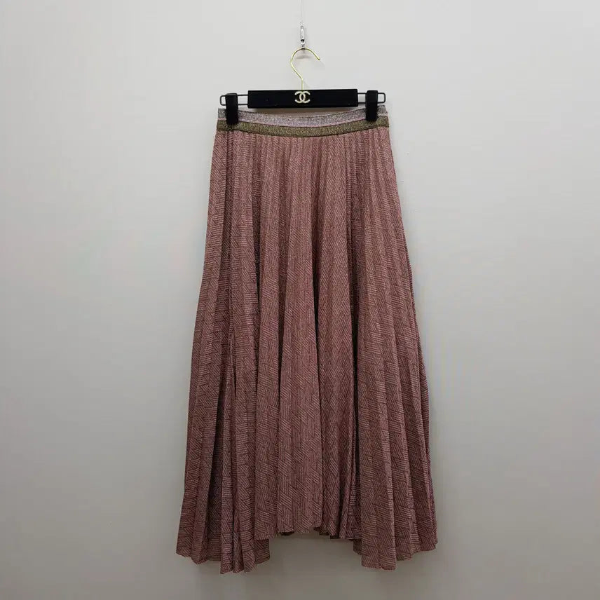 [BUNJANG] Time 2021 Flare Pleats Long Skirt (Size 64-94) / 한섬 타임 2021 플레어 플리츠 롱 스커트 64-94사이즈