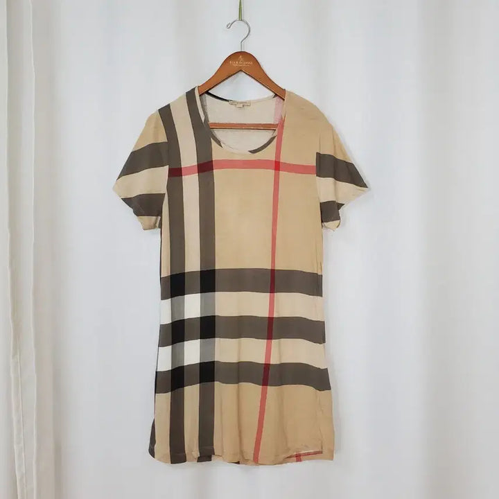 [BUNJANG] Burberry Silk Cotton Dress / 버버리 원피스 L