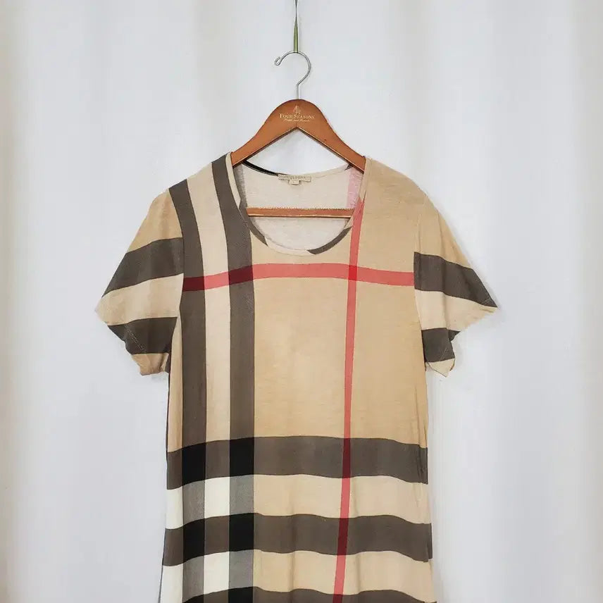 [BUNJANG] Burberry Silk Cotton Dress / 버버리 원피스 L