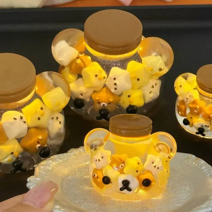 [BUNJANG] Rilakkuma Light-Up Water Bottle / (새상품) 리락쿠마 불빛 물병