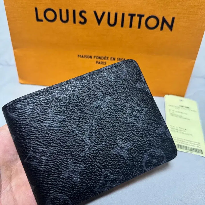 [BUNJANG] Louis Vuitton Eclipse Multiple Wallet / [상태좋음/정품] 루이비통 이클립스 멀티플 월릿 반지갑