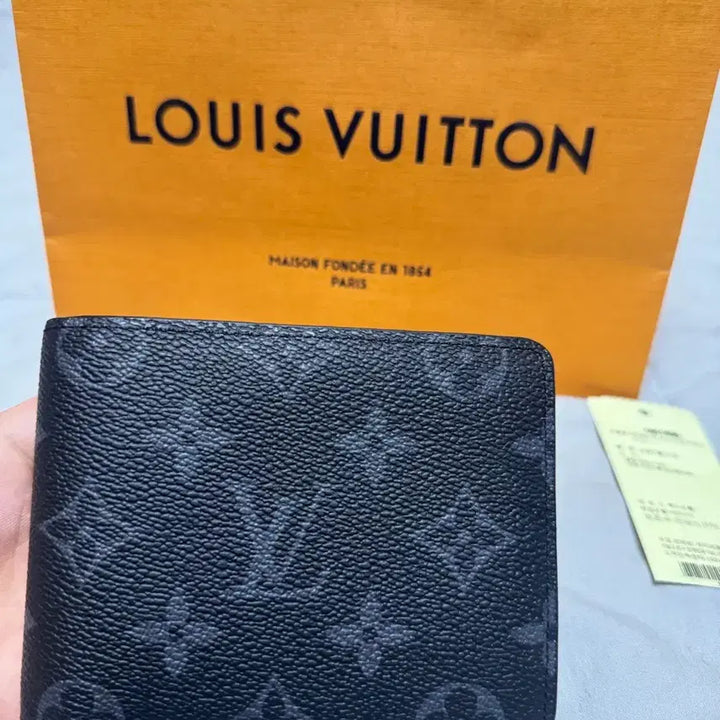 [BUNJANG] Louis Vuitton Eclipse Multiple Wallet / [상태좋음/정품] 루이비통 이클립스 멀티플 월릿 반지갑