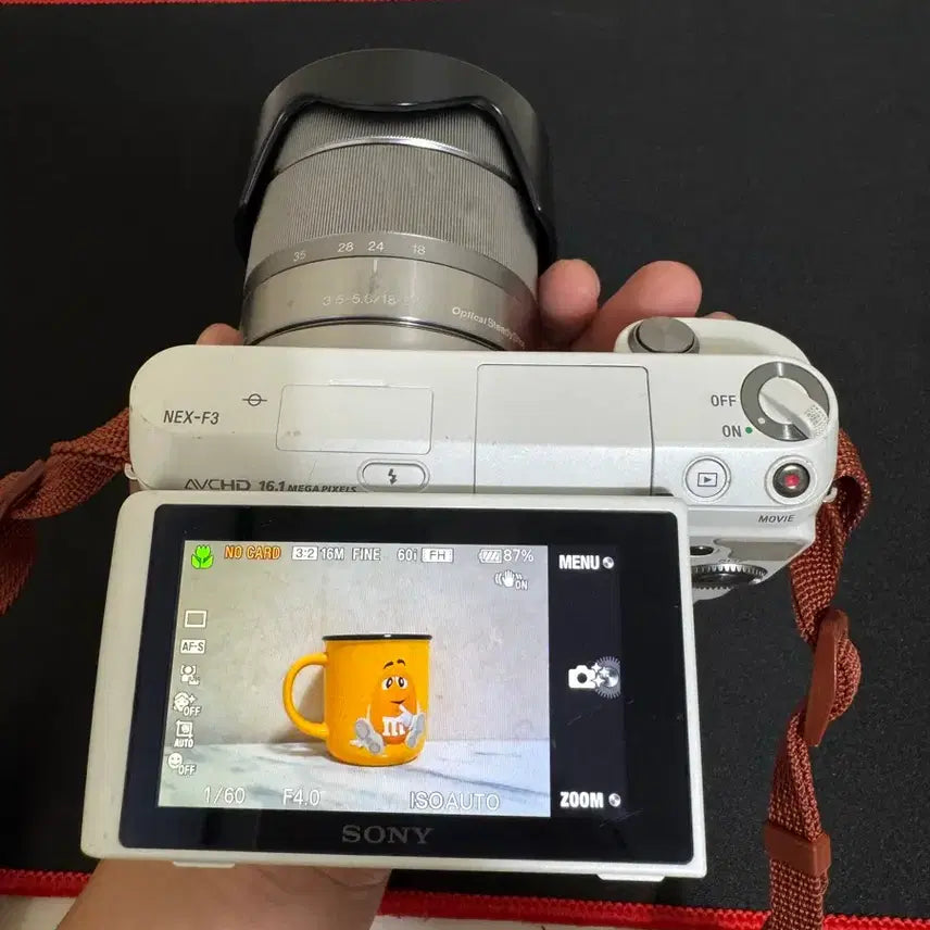 [BUNJANG] Sony NEX-F3 Mirrorless Camera with 18-55mm Lens / 소니 NEX-F3 미러리스 + 18-55mm 렌즈