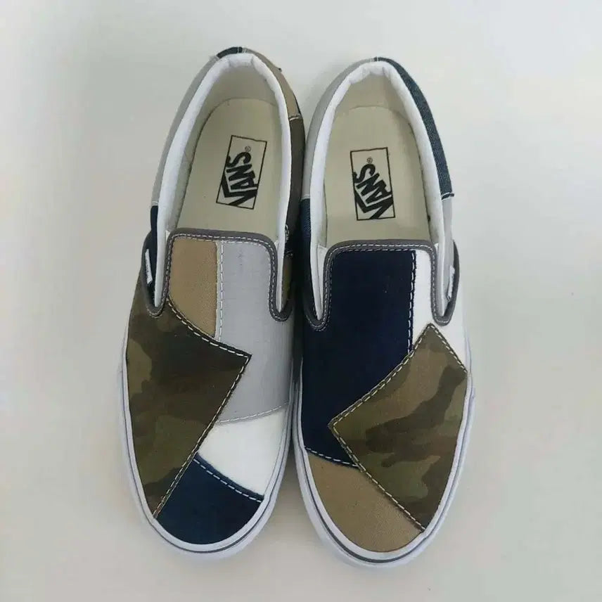 [BUNJANG] Vans Custom Military Classic Slip-On Shoes / 반스 밀리터리 커스텀 클래식 슬립온/280/구제24시/이