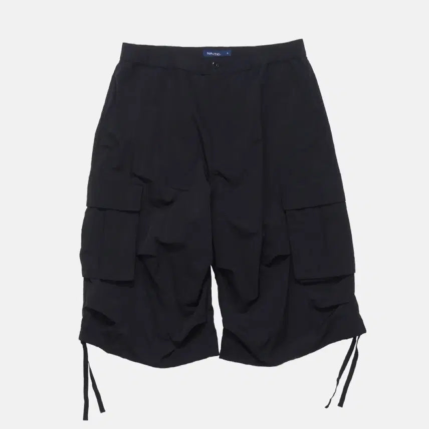 [BUNJANG] Nautica Mechanic Cargo Shorts 7-Length Pants Black XL / 노티카 메카닉 카고 쇼츠 7부 바지 블랙 XL