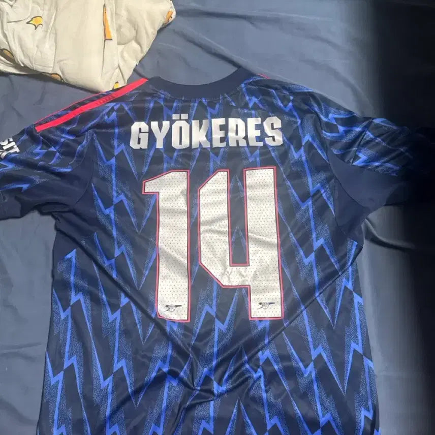 [BUNJANG] Adidas Arsenal Yoquires Jersey / 아디다스 아스날 요케레스 유니폼