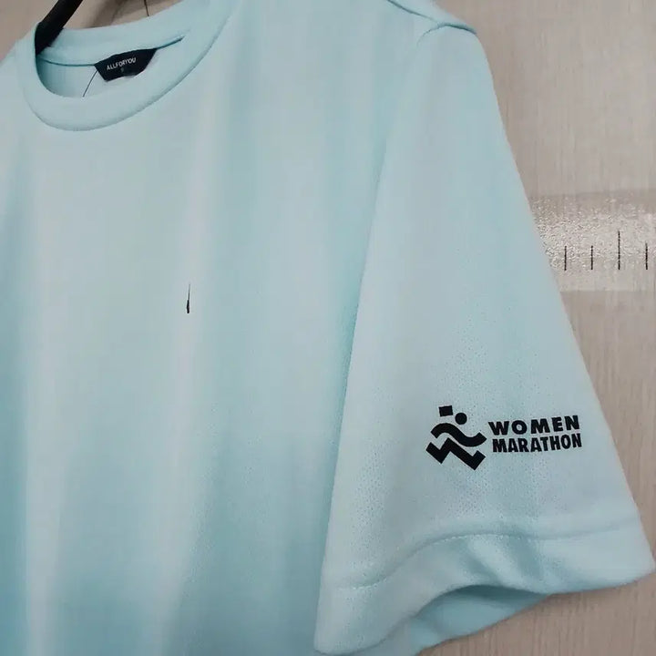 [BUNJANG] Allbuoy Short Sleeve Cooling T-Shirt Blue / 올보유 반팔 쿨링 티셔츠 블루