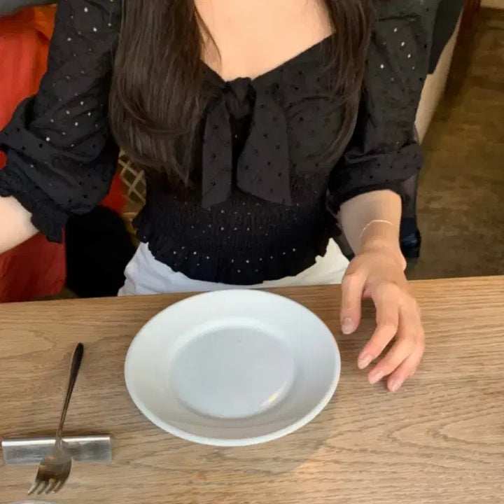 [BUNJANG] Berni Market Love Blouse Black / 베르니마켓 러브 블라우스 블랙