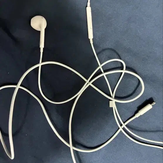 [BUNJANG] Apple Genuine 8-pin Earphones (Set of 2) / 애플 정품 8핀 이어폰 2개(개별가격)