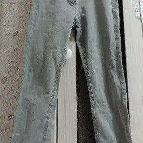[BUNJANG] Sass &amp; Bide Grey Cotton Pants with Metal Studs on Back Pockets / sass &amp; bide 그레이 뒷포켓 메탈 찡장식 면바지 / 밑위 20cm
