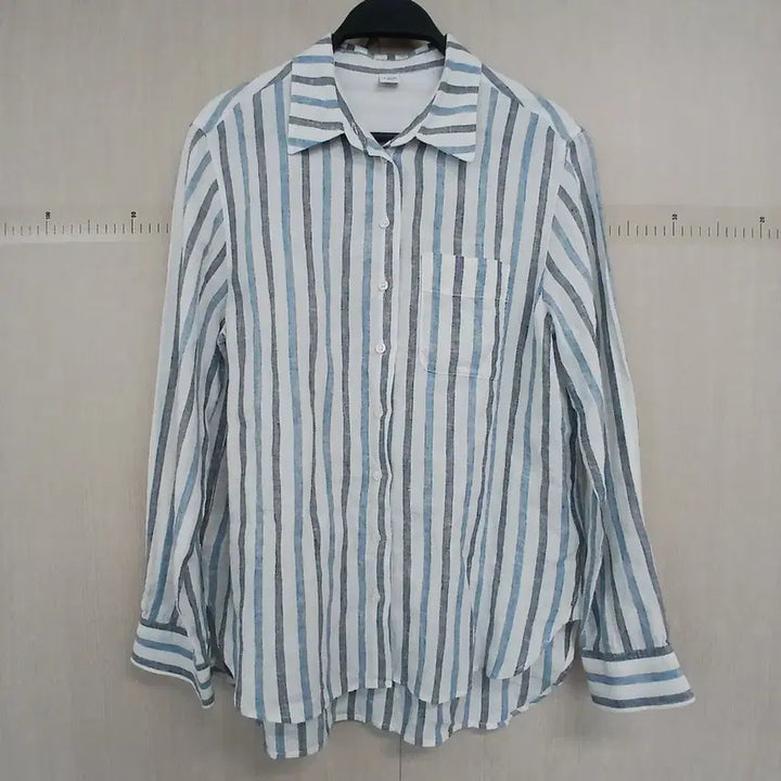 [BUNJANG] Milano Story Striped Linen Shirt / 밀라노스토리 줄무늬 린넨 셔츠