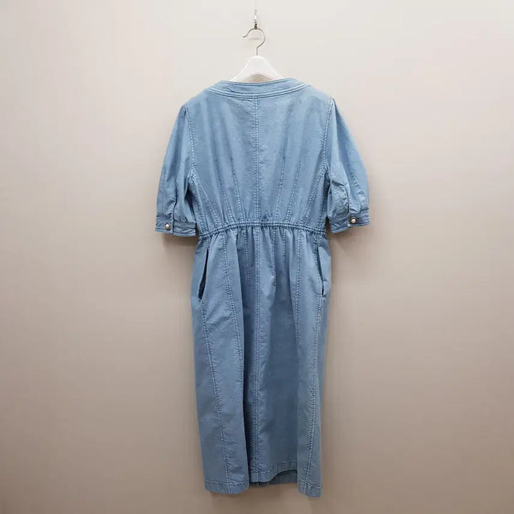 [BUNJANG] Lanvin Collection 2022 Washed Denim Long Dress / 한섬 랑방 2022 데님 롱 원피스 82-94-160사이즈