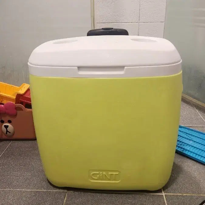 [BUNJANG] GINT Cooler Icebox Yellow / 긴트 아이스박스 쿨러 옐로우