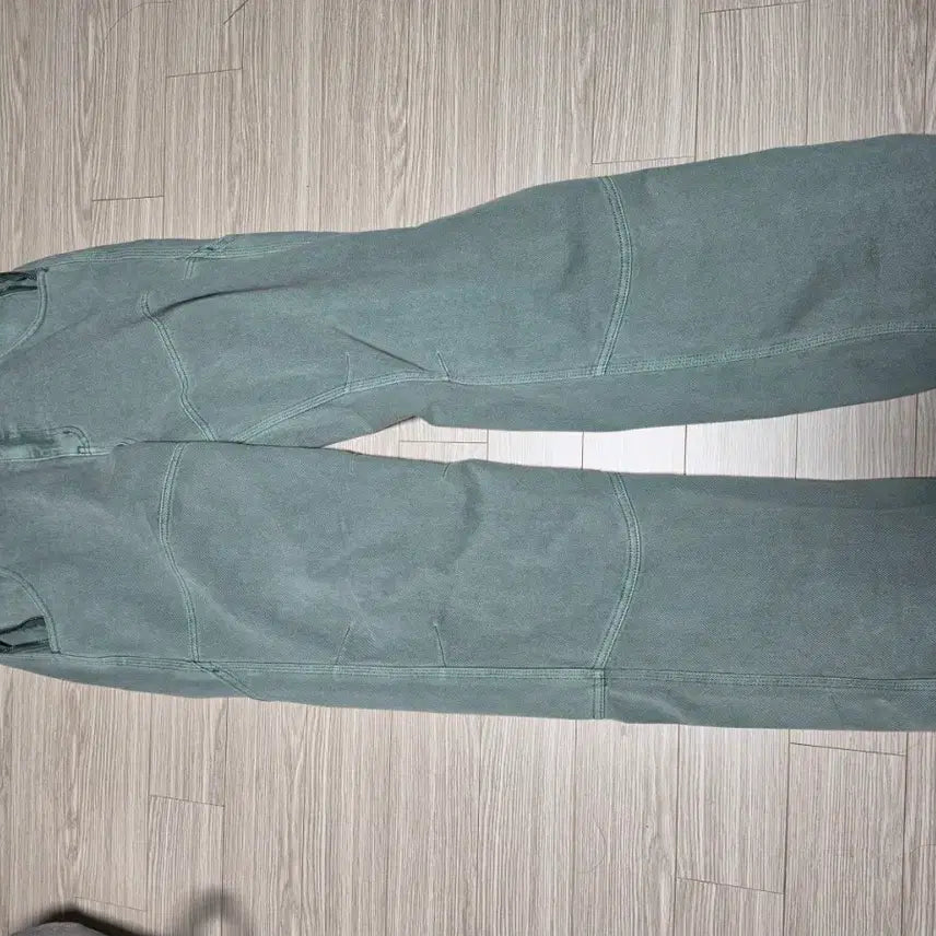 [BUNJANG] L Plastic Product Kaph Pocket Pants Emerald / L 플라스틱프로덕트 카프 포켓 팬츠 에메랄드