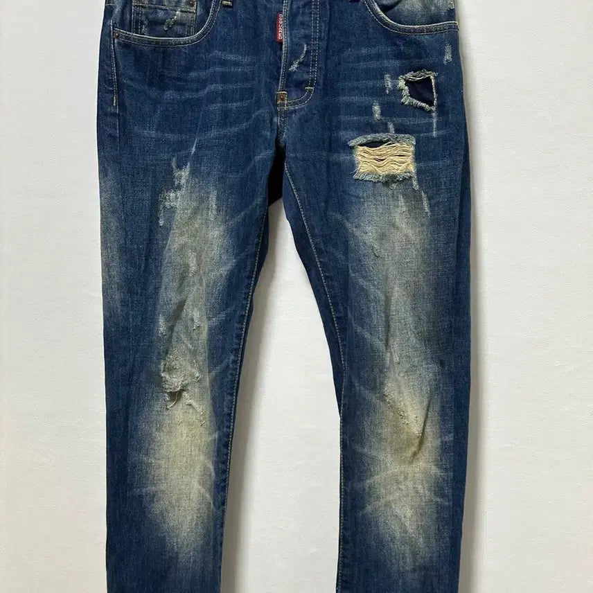 [BUNJANG] Dsquared2 Washed Distressed Jeans Size 34 / 디스퀘어드2 워싱 데미지 청바지 34사이즈