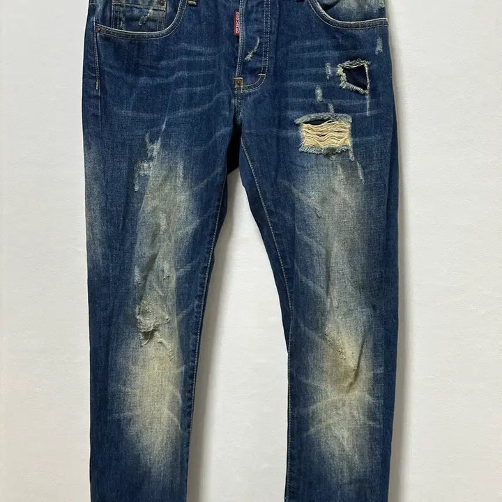 [BUNJANG] Dsquared2 Washed Distressed Jeans Size 34 / 디스퀘어드2 워싱 데미지 청바지 34사이즈