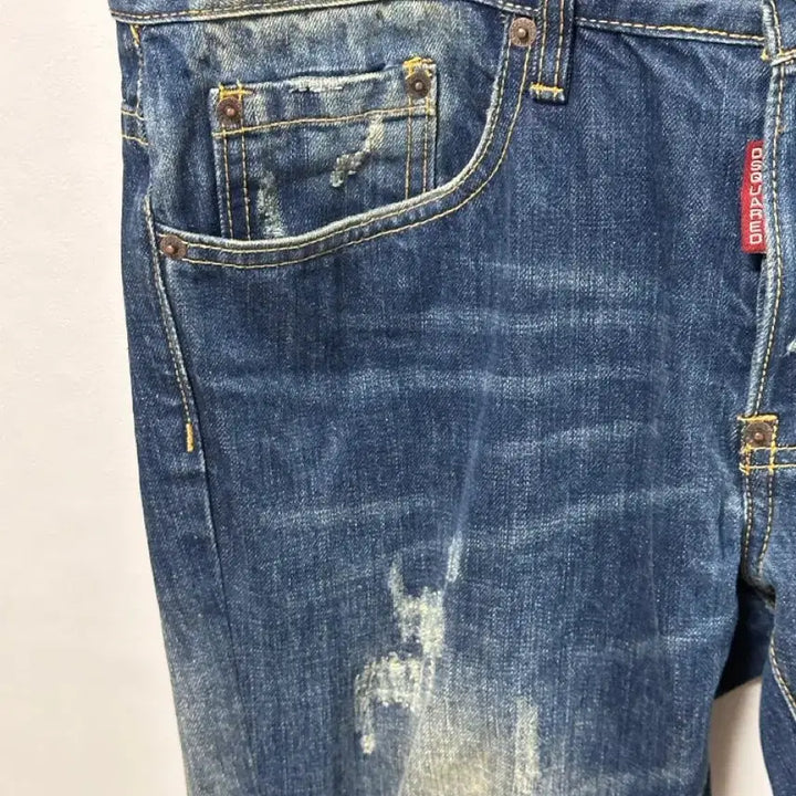 [BUNJANG] Dsquared2 Washed Distressed Jeans Size 34 / 디스퀘어드2 워싱 데미지 청바지 34사이즈