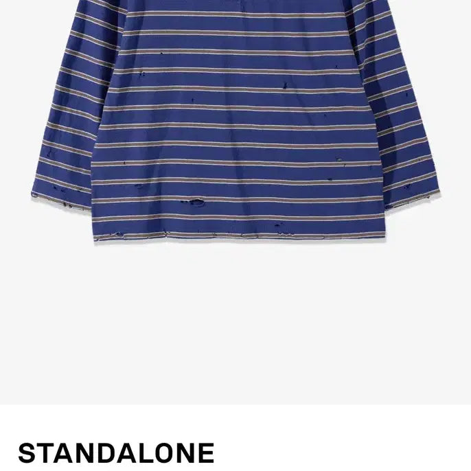 [SOLD OUT] 스탠드얼론 빈티지 레이스 스트라이프 져지 폴로
