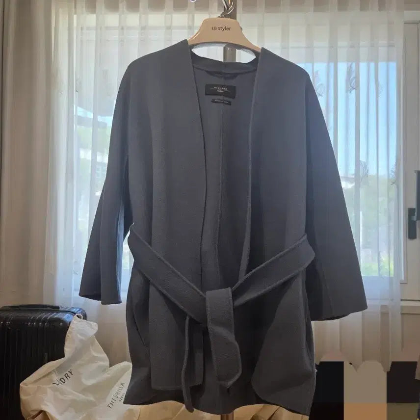 [SOLD OUT] Max Mara Weekend 버진울 반코트 허리벨트
