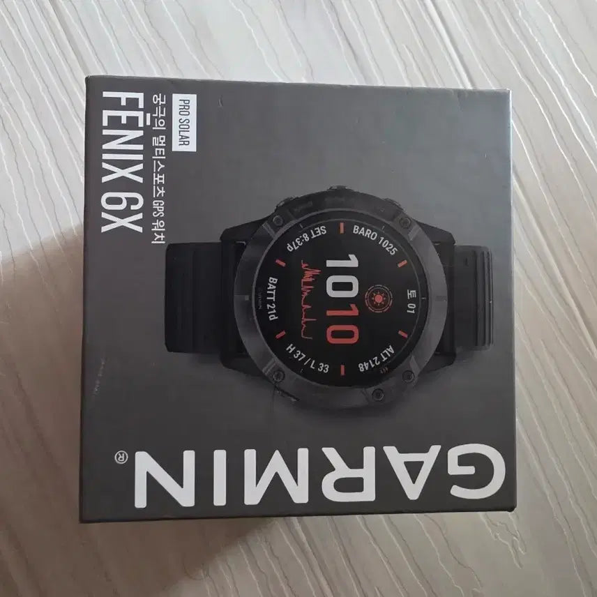 [SOLD OUT] 가민 펜릭스 6X 프로 솔라 GPS 워치