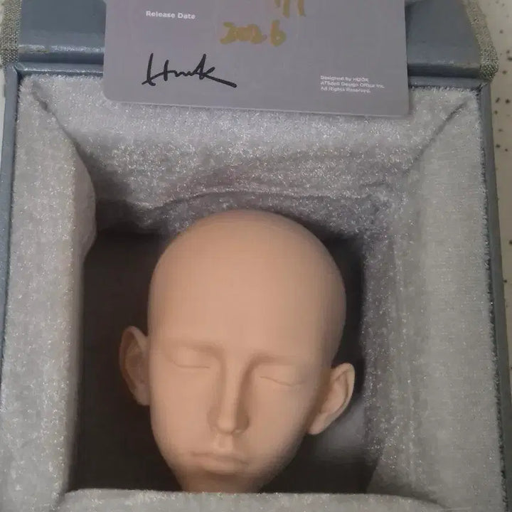 [BUNJANG] ATSdoll Sloth Sleeping Head 75 Tan Open Mouth Partial Eye Open / 구관인형 bjd 75 탠 슬리핑 폐안 헤드 atsdoll sloth