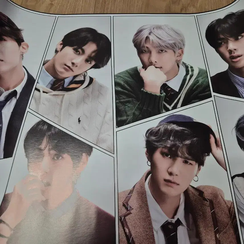 [BUNJANG] BTS MAP OF THE SOUL Poster / BTS MAP SOUL 포스터