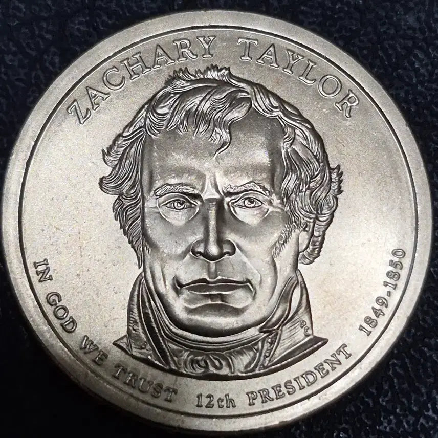 [BUNJANG] 2009 Jackie Taylor 12th President Commemorative Coin (Uncirculated) / 2009년재키 테일러 12대 대통령 D기념주화 (완전미사용)