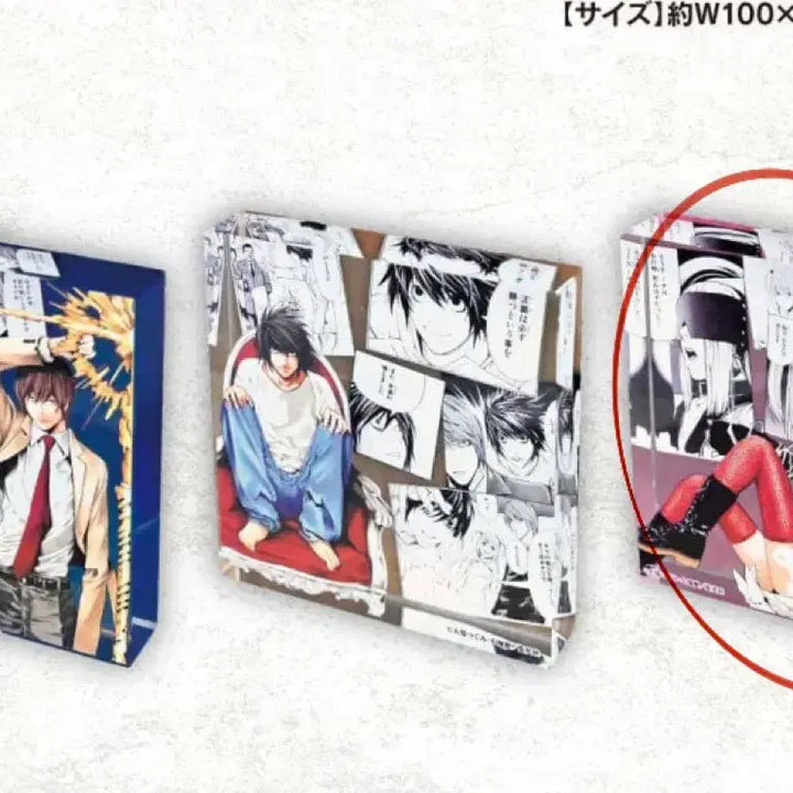 [BUNJANG] Death Note Misora DMM Acrylic Stand A &amp; B Bundle Set / (택포16.5)데스노트 DMM 미사 A상 B상 일괄