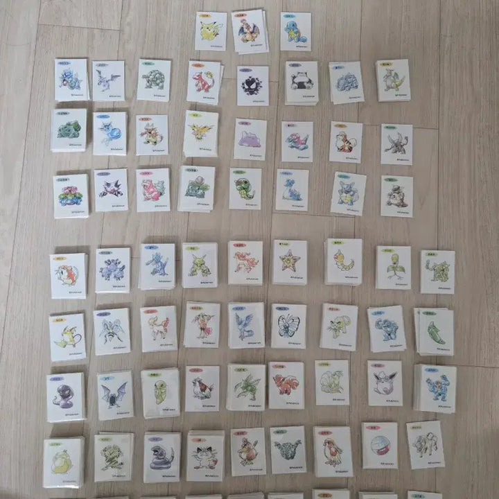 [BUNJANG] Pokemon Sticker Collection / 포켓몬 띠부씰 판매