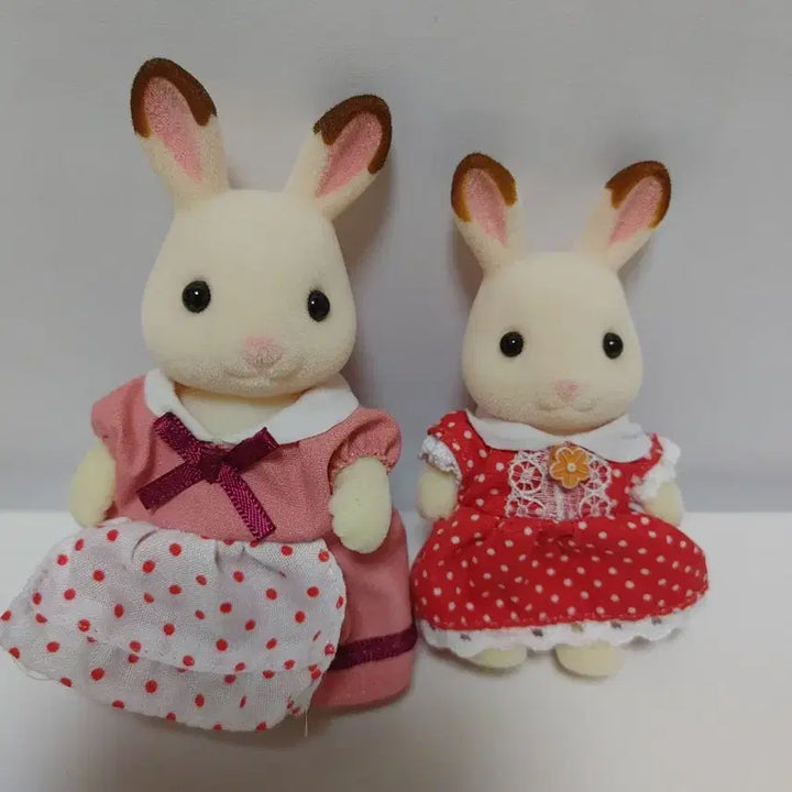 [BUNJANG] Sylvanian Families Chocolate Rabbit Family / 실바니안 초콜릿토끼 가족