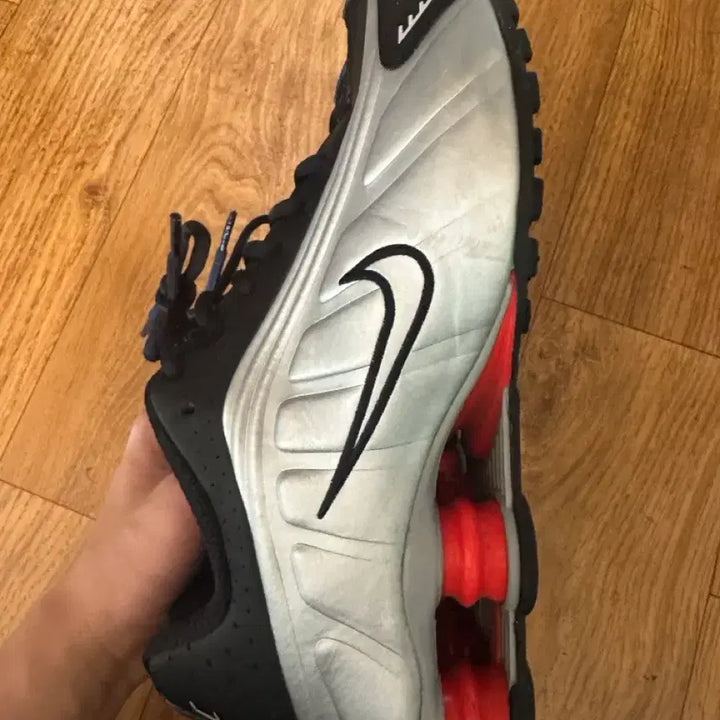 [BUNJANG] Nike Shox R4 Metallic Silver Red / 나이키 샥스 R4 메탈릭 실버 레드